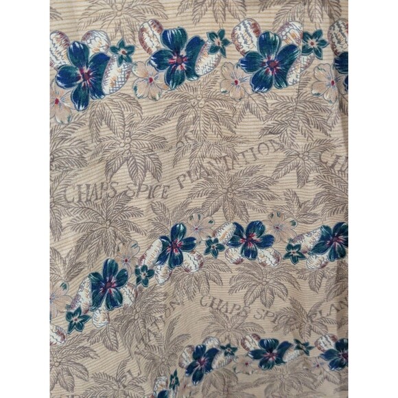 Lot 2 Chaps Ralph Lauren Men's Sz L Southwestern Hawaiian Short Sleeve Shirt VTG - Picture 6 of 16